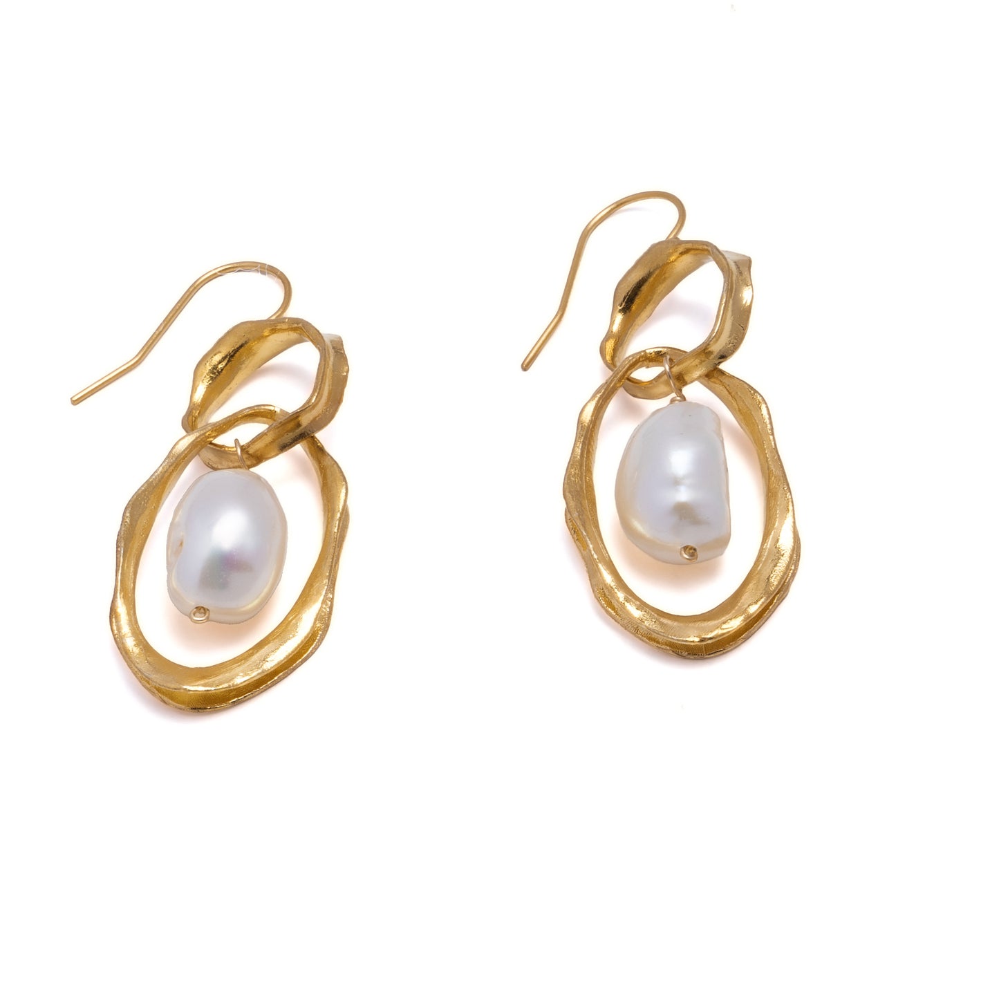 Pearl earrings