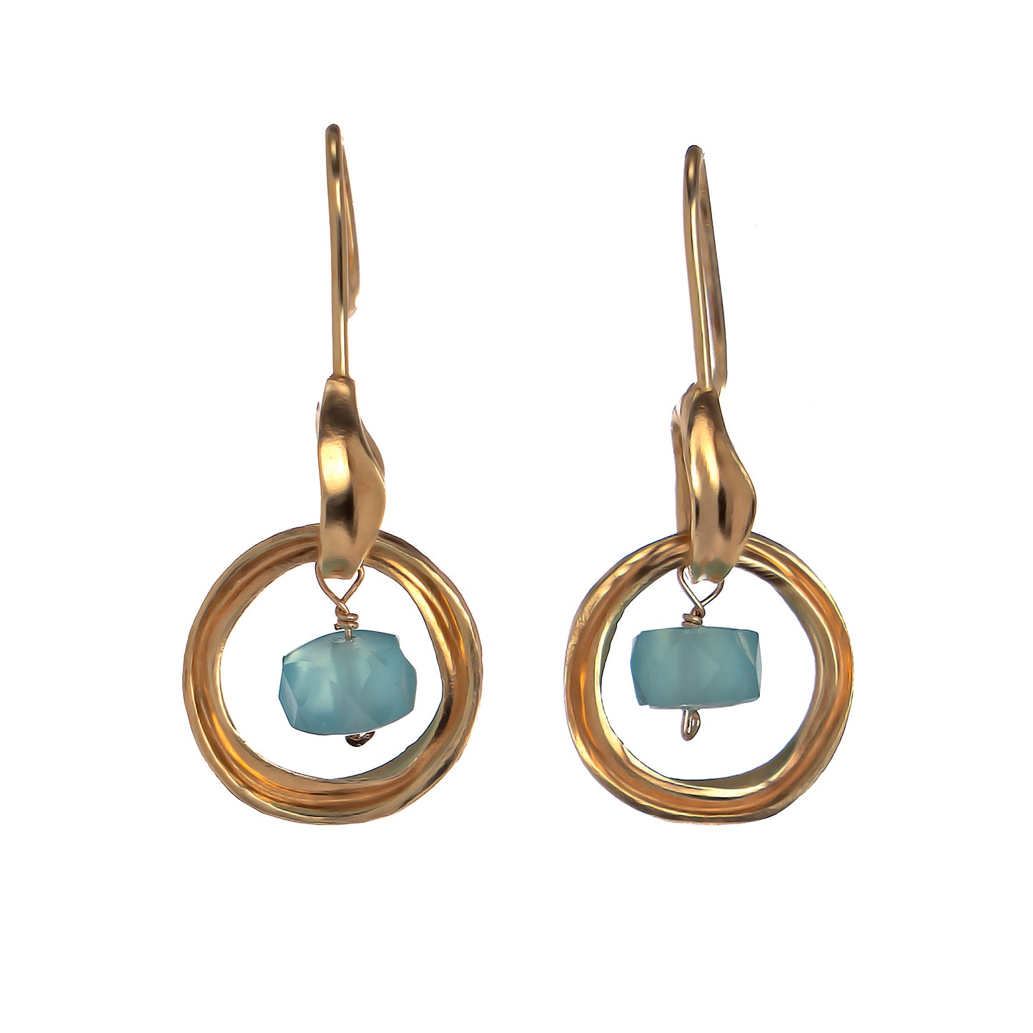 Blue lagoon earrings