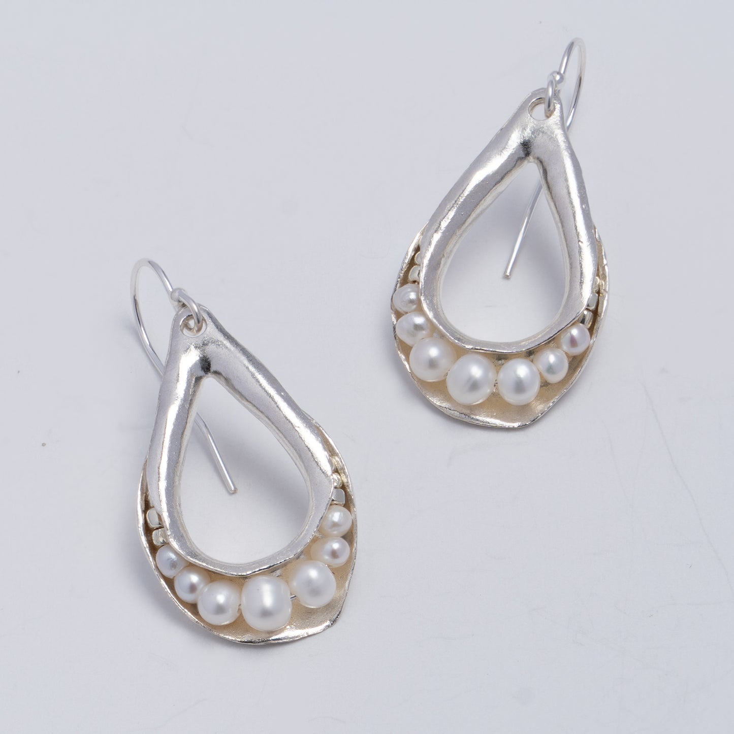 Pearl earrings