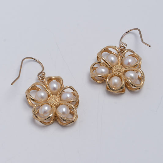 Pearl earrings