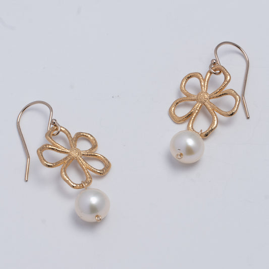 Pearl earrings