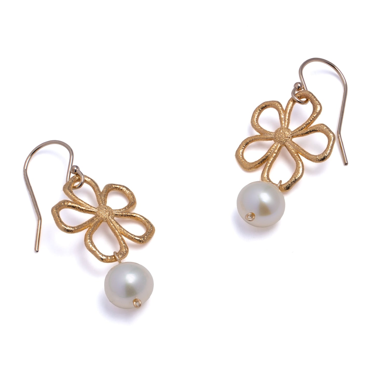 Pearl earrings