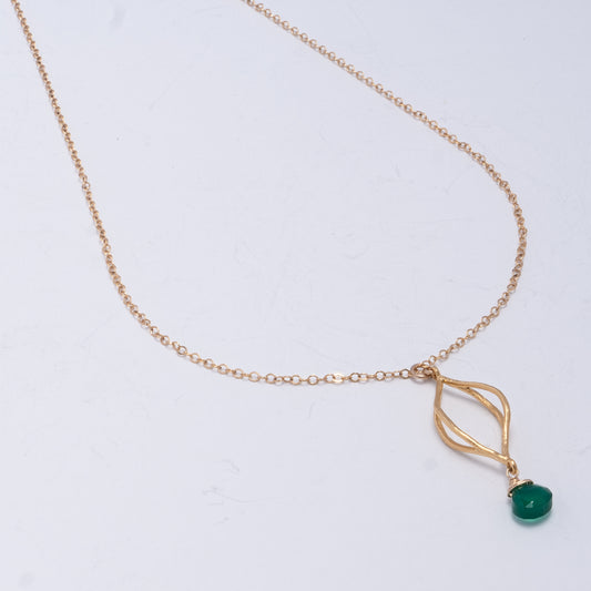 Emerald city necklace