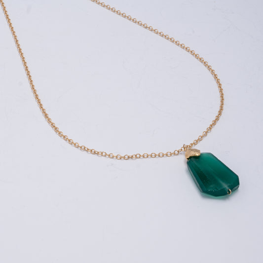 Emerald city necklace