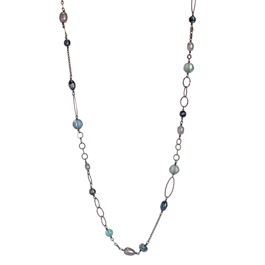 Blue lagoon necklace