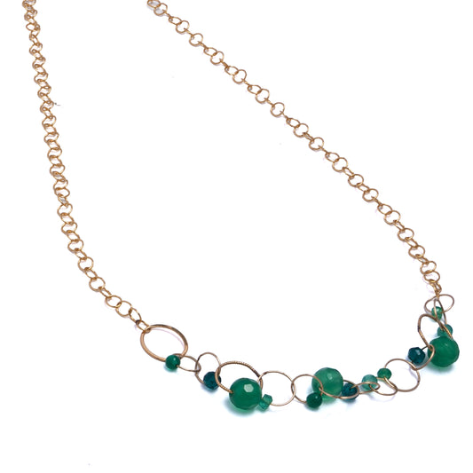 Emerald city necklace