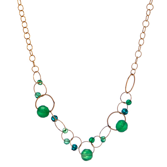 Emerald city necklace