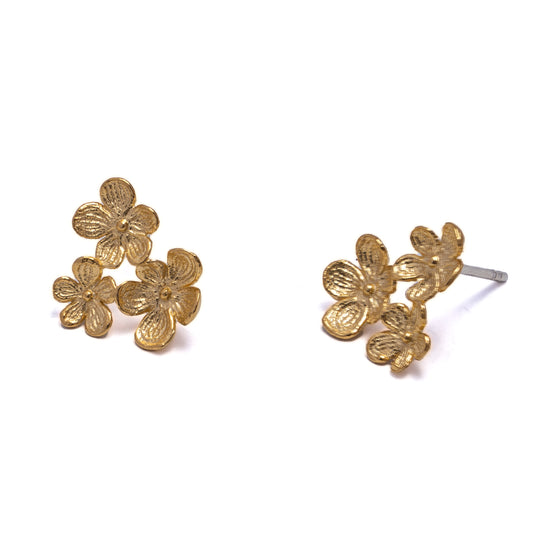 Flower earrings