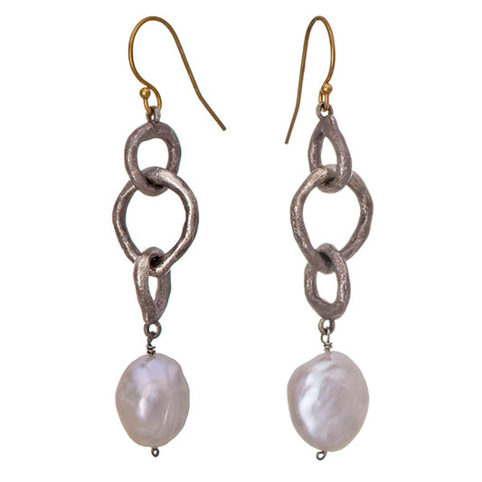 Pearl earrings