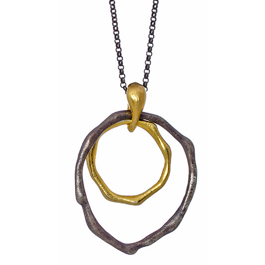 Molten metal necklace