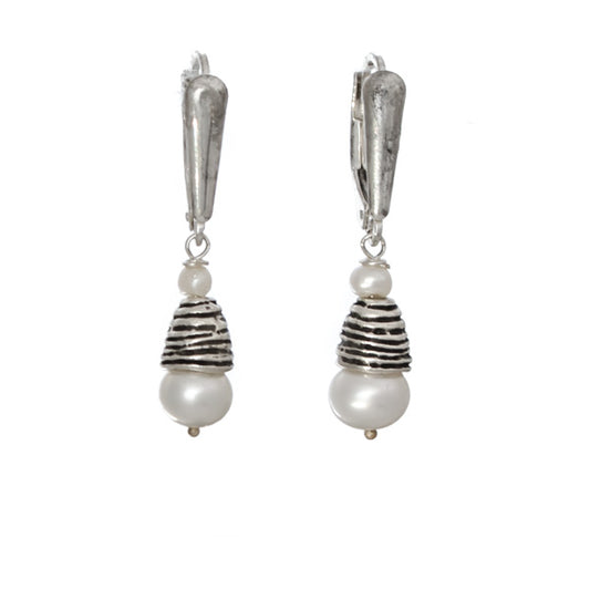 Pearl earrings