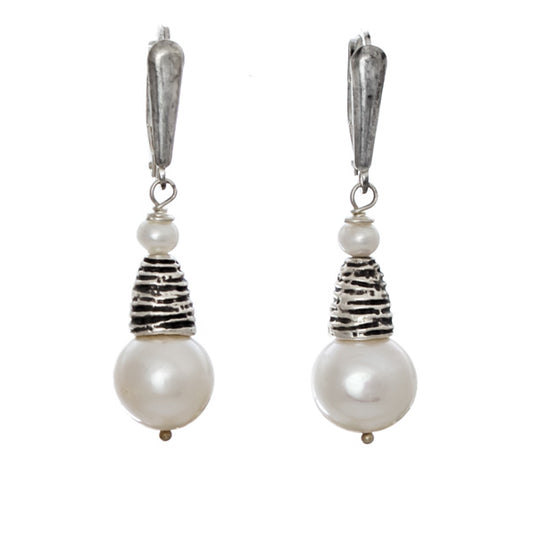 Pearl earrings