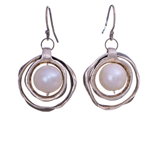 Pearl earrings