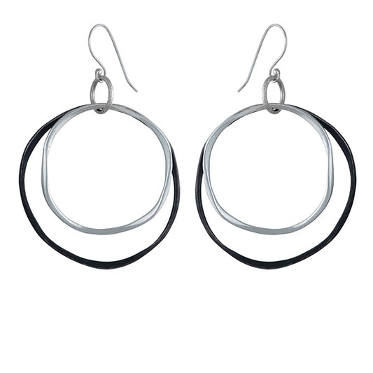 Asymmetrical basics earrings