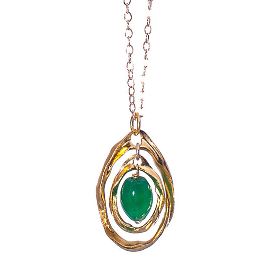 Emerald city necklace