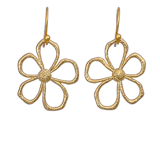 Flower earrings